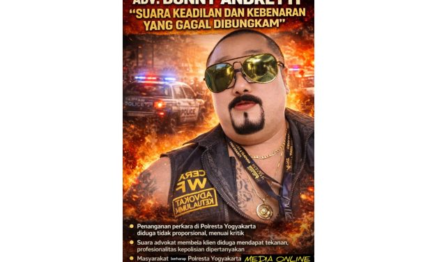 Advokat Donny Andretti Suarakan Keadilan, Penanganan Perkara di Polresta Yogyakarta Jadi Sorotan Publik