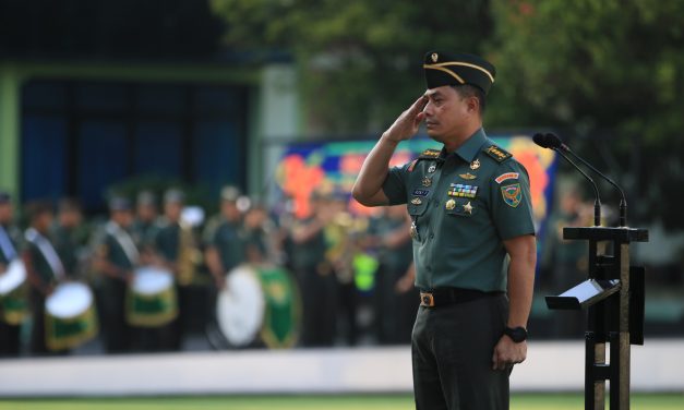 Pelihara dan Tingkatkan Disiplin, Kodam II/Sriwijaya Gelar Upacara Bendera mingguan