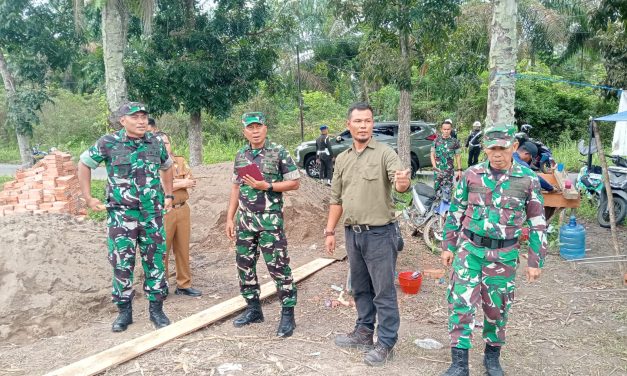Pastikan Program Sesuai Rencana, Kasdam II/Sriwijaya Tinjau Pembangunan KDKMP di Wilayah Kodim 0401/Muba