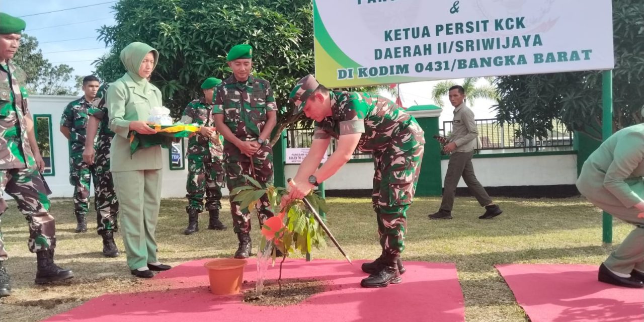 Tekankan Profesionalisme dan Integritas, Pangdam II/Sriwijaya kunjungi Kodim 0431/Bangka Barat