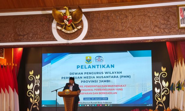 Drs. M. Marojohan Siregar Resmi Pimpin DPW PMN Provinsi Jambi, Dorong Pers Profesional Dan Berintegritas