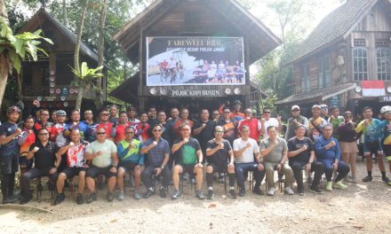 Farewell Ride Polda Jambi Bersama Insan Pers Dan Komunitas Sepeda, Kapolda: Bentuk Penghormatan Untuk Wakapolda
