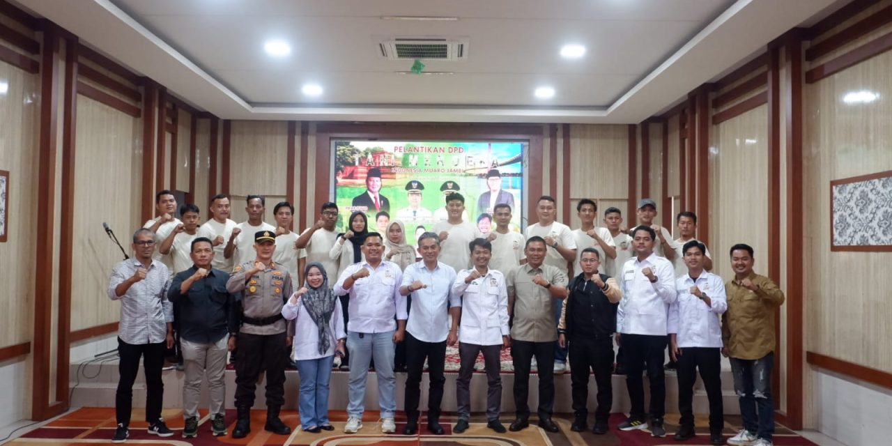 Kapolsek Sekernan Hadiri Pelantikan DPD Tani Merdeka Indonesia Muaro Jambi, Dukung Ketahanan Pangan Nasional