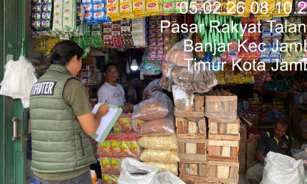 Polresta Jambi Pastikan Harga Beras Sesuai HET, Unit Tipidter Turun Langsung ke Pasar Talang Banjar