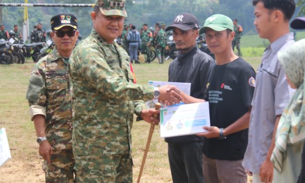 TMMD Reguler Ke-127 Resmi Dibuka di Desa Cipelah, Gotong Royong TNI–Rakyat Perkuat Pembangunan Desa