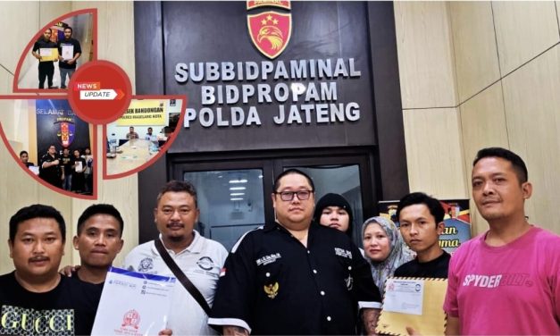 Adv. Donny Andretti Dampingi Nurohim Laporkan Perkara Innova Ke Bid Propam Polda Jateng