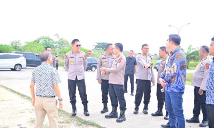 Kapolda Jambi Tinjau Lokasi Rencana Pembangunan Gerai Samsat Polres Muaro Jambi