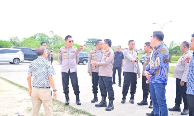 Kapolda Jambi Tinjau Lokasi Rencana Pembangunan Gerai Samsat Polres Muaro Jambi