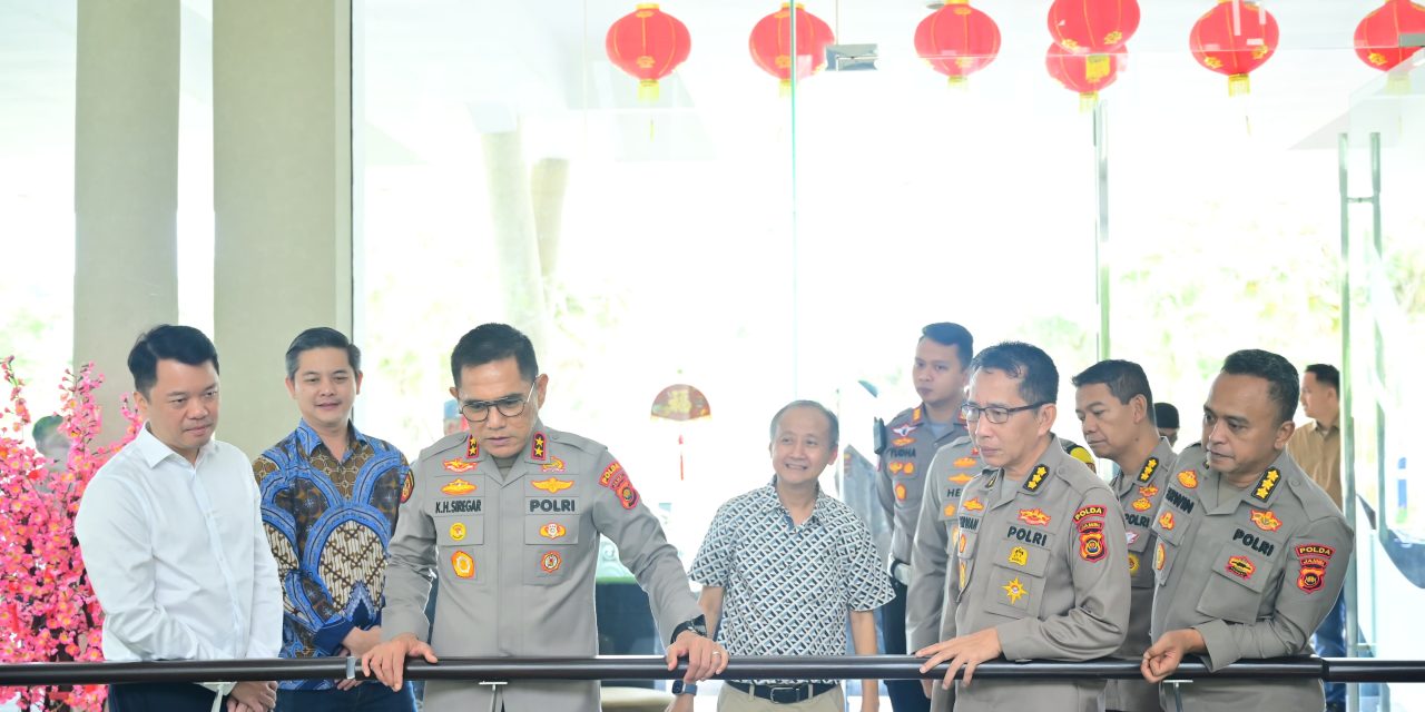 Kapolda Jambi Tinjau Lokasi Pembangunan Gerai Samsat Polres Muaro Jambi Di Kawasan CRC