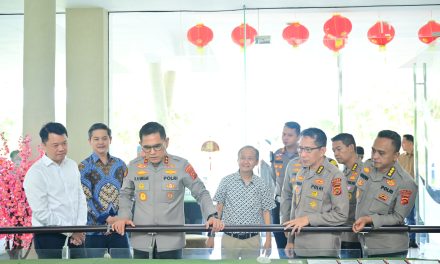 Kapolda Jambi Tinjau Lokasi Pembangunan Gerai Samsat Polres Muaro Jambi Di Kawasan CRC