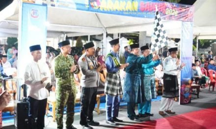 Kapolres Tanjung Jabung Barat Hadiri Festival Arakan Sahur 1447 Hijriyah Di Kuala Tungkal