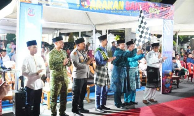 Kapolres Tanjung Jabung Barat Hadiri Festival Arakan Sahur 1447 Hijriyah Di Kuala Tungkal