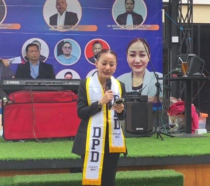 Harriani Bianca Daryana C PL Ketua DPD FERADI WPI Jakarta, Pemimpin Kuat Dan Berintegritas Dalam Gerakan Bantuan Hukum