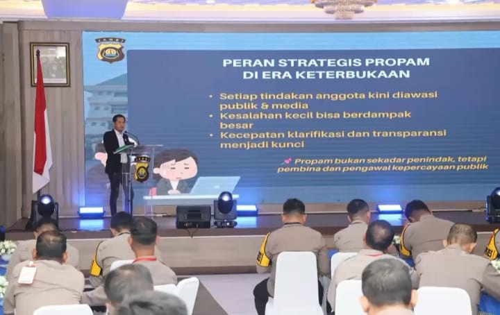 Rakernis Bidpropam Polda Jambi 2026 Propam Dituntut Jadi Pengawal Kepercayaan Publik