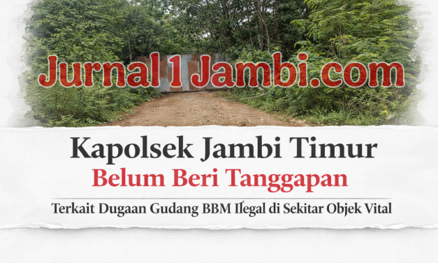 Kapolsek Jambi Timur Belum Beri Tanggapan Terkait Dugaan Gudang BBM Ilegal di Sekitar Objek Vital