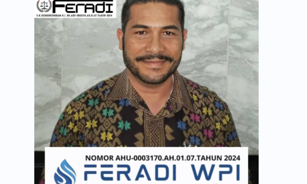 Feradi Wpi Lantik Dr. Appe Hutauruk Sebagai Ketua Dewan Penasehat Dpp