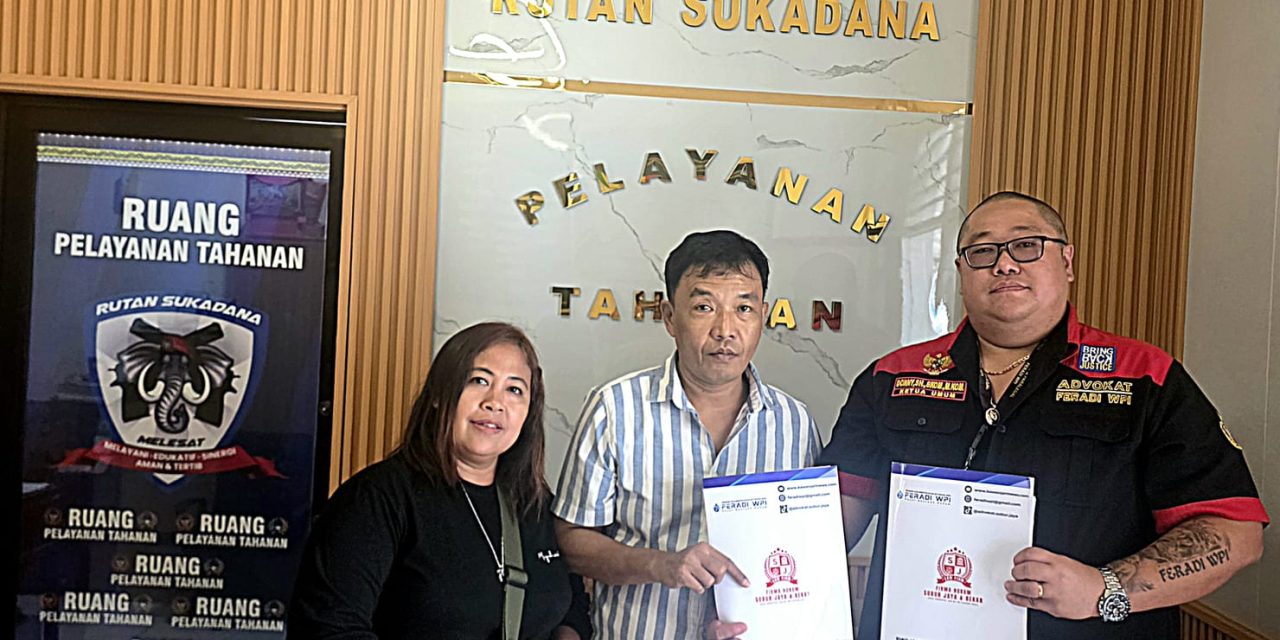 M Umar Bin Abu Tholib Teken Kuasa PK Di Rutan Sukadana Bersama Subur Jaya Lawfirm