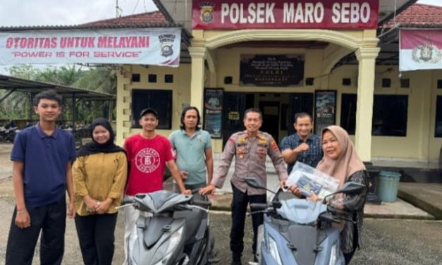 Polsek Maro Sebo titip-rawat barang bukti, motor korban curanmor dipinjamkan kembali