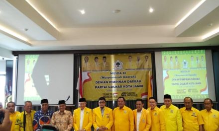Ketua DPRD Kota Jambi Hadiri Musda XI Golkar Kota Jambi Tahun 2026