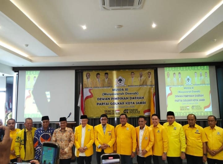 Ketua DPRD Kota Jambi Hadiri Musda XI Golkar Kota Jambi Tahun 2026