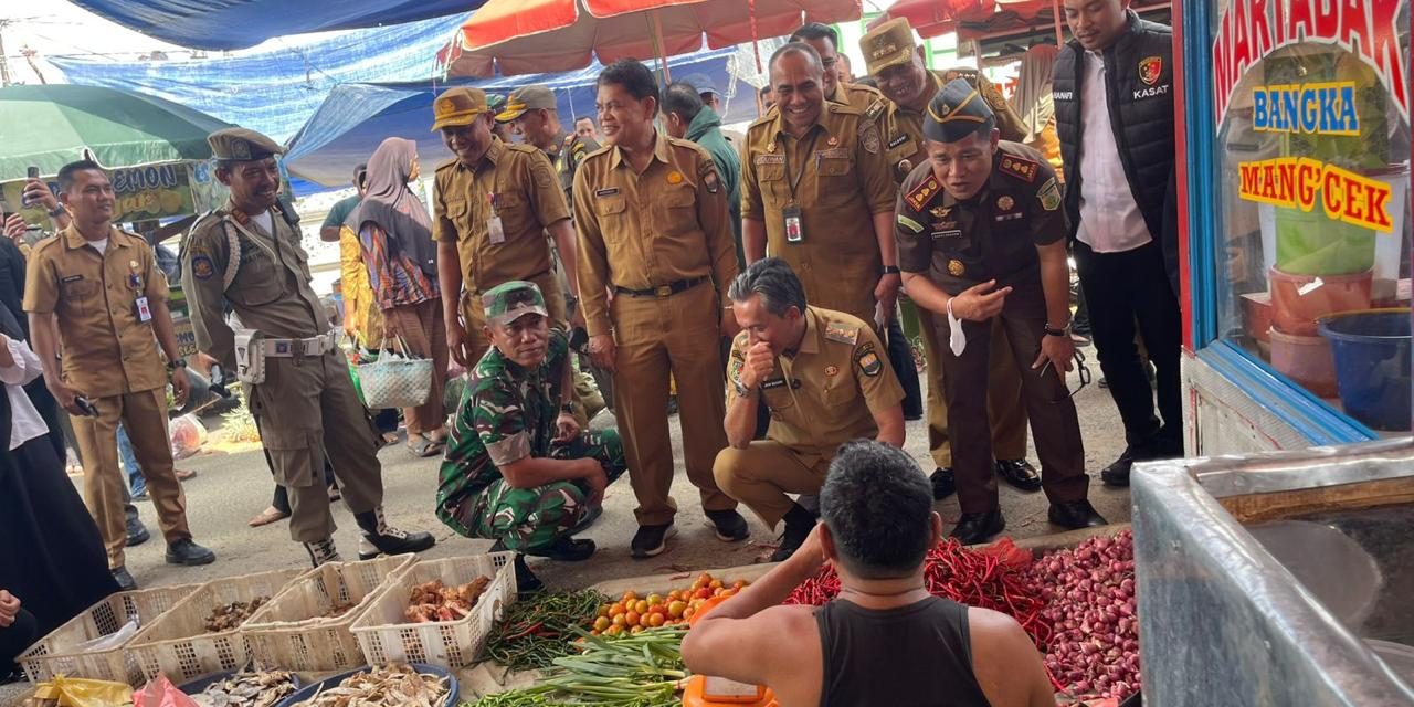 Satreskrim Polres Muaro Jambi Gelar Sidak Pasar Sengeti Jelang Ramadhan 2026