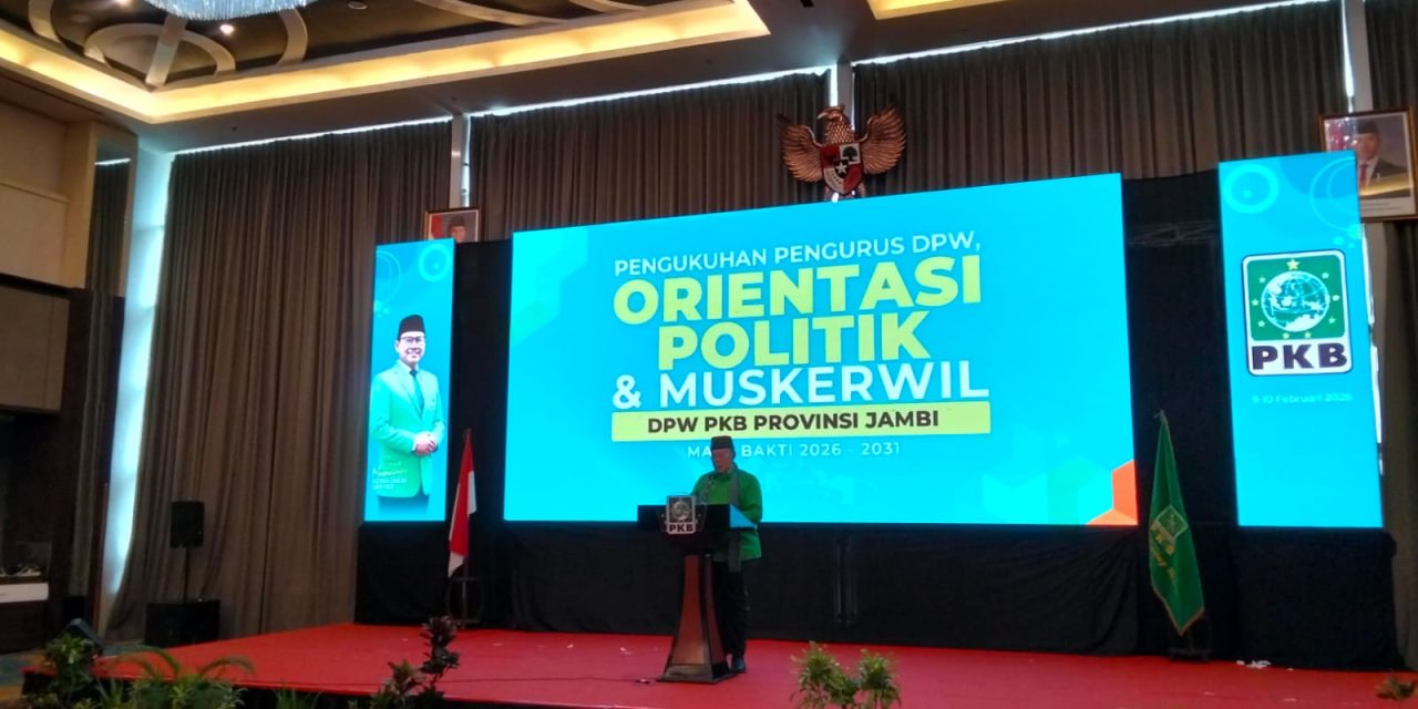 Muskerwil Dan Pengukuhan Orientasi Politik DPW PKB Jambi Berlangsung Sukses