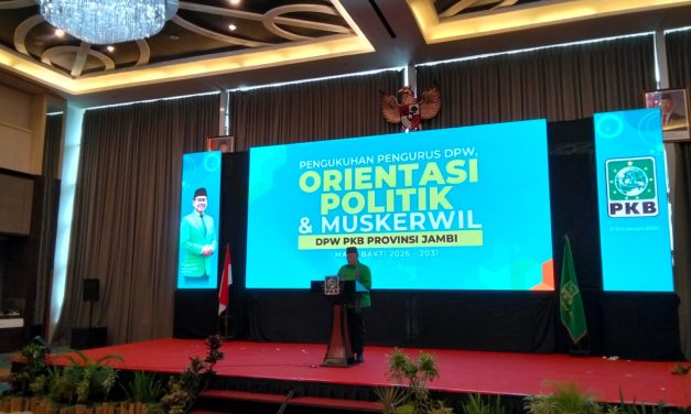 Muskerwil Dan Pengukuhan Orientasi Politik DPW PKB Jambi Berlangsung Sukses