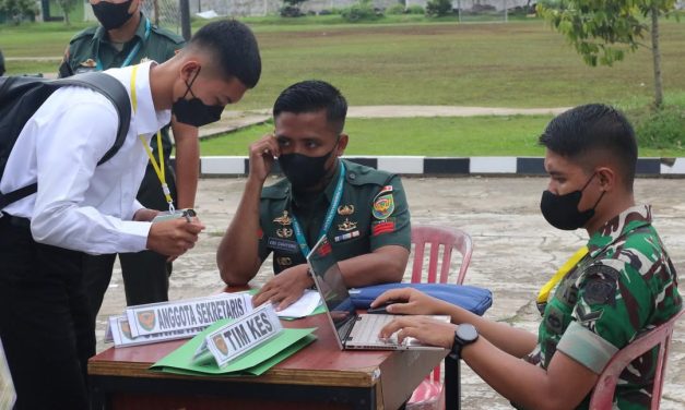 315 Calon Bintara TNI AD Mulai Ikuti Seleksi Tingkat Pusat di Ajendam II/Sriwijaya