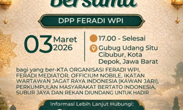 Dpp Feradi Wpi Gelar Buka Puasa Bersama 3 Maret 2026