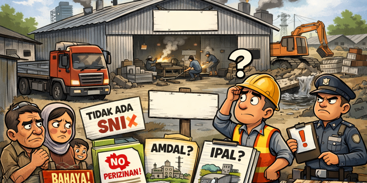 Gudang Seng Di Sejinjang Disorot: Antara Aktivitas Produksi Dan Tanda Tanya Legalitas