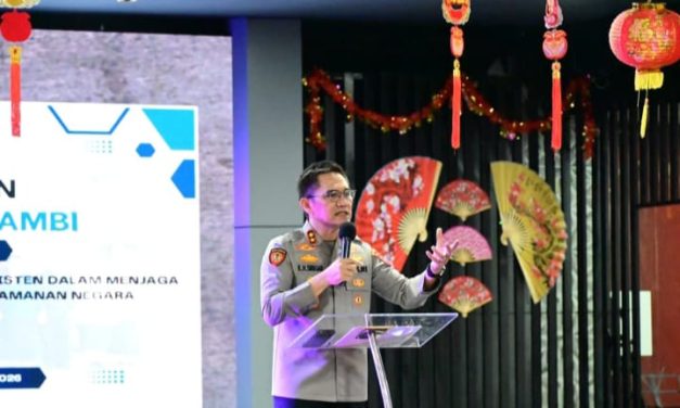 Kapolda Jambi Tegaskan Perang Melawan Judi Online Dan Narkoba Di Sidang Wilayah PGIW 2026