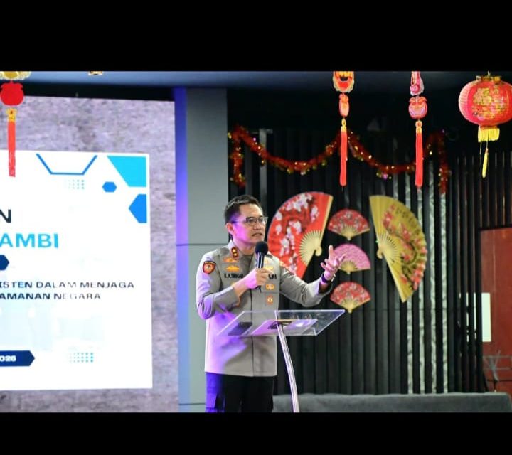 Kapolda Jambi Tegaskan Perang Melawan Judi Online Dan Narkoba Di Sidang Wilayah PGIW 2026
