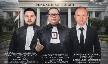 FERADI WPI Laksanakan Penyumpahan Advokat Di Pengadilan Tinggi Semarang Maret 2026