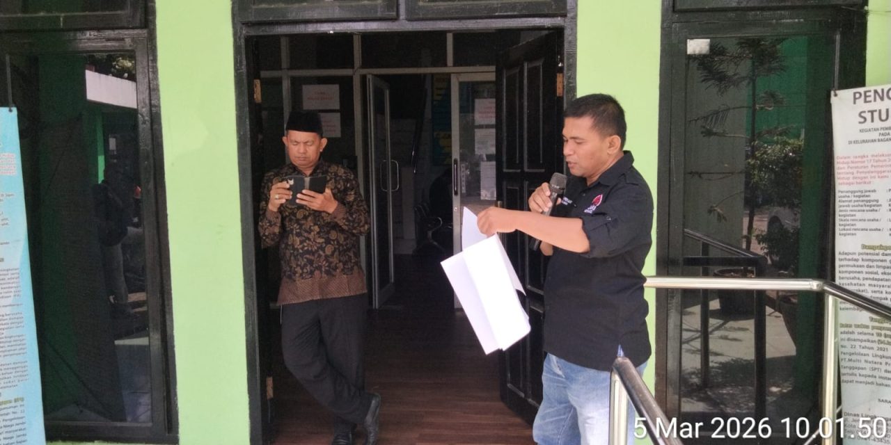 Pejabat Tak Ada Di Kantor Saat Aksi, JARI: Pemerintah Jangan Lari Dari Masalah Lingkungan