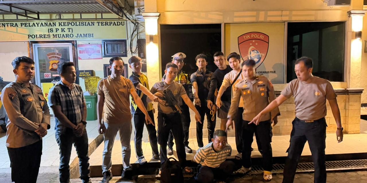 Pelaku Pecah Kaca Rp350 Juta Di Batam Ditangkap Polres Muaro Jambi Saat Kabur Ke Jambi