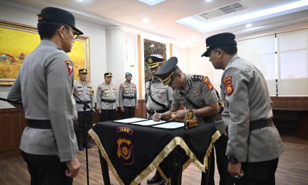 Kapolda Jambi Pimpin Sertijab Kapolres Bungo, AKBP Zamri Elfino Resmi Jabat Kapolres