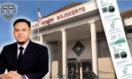FERADI MEDIATORE Kembali Catat Prestasi, Aprizal Resmi Masuk Daftar Mediator Non Hakim PN Mojokerto