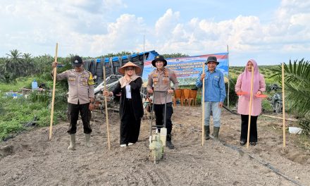 Kapolsek Tebing Tinggi Pimpin Penanaman Jagung Serentak Dukung Program Swasembada Pangan