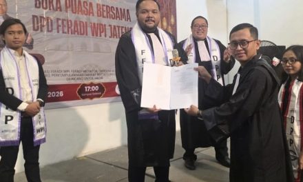 Bayu Saputra SH Beserta Beberapa Advokat Baru FERADI WPI Resmi Diangkat Di Jawa Tengah
