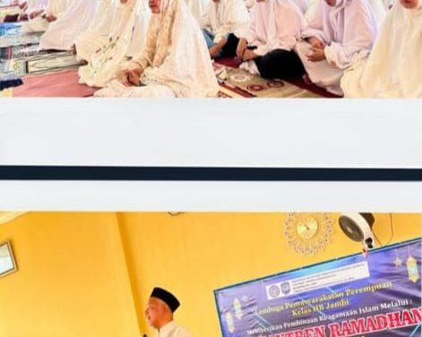 Pesantren Ramadhan Di Lapas Perempuan Kelas IIB Jambi, Ruang Sunyi Untuk Menata Diri