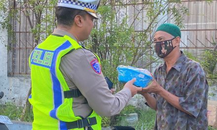 Satlantas Polresta Jambi Gelar Jum’at Berkah di Tengah Pengamanan Operasi Ketupat 2026