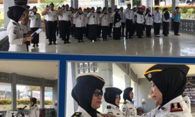 Kalapas Perempuan Jambi Cek Atribut Petugas, Tegaskan Disiplin Dan Profesionalitas