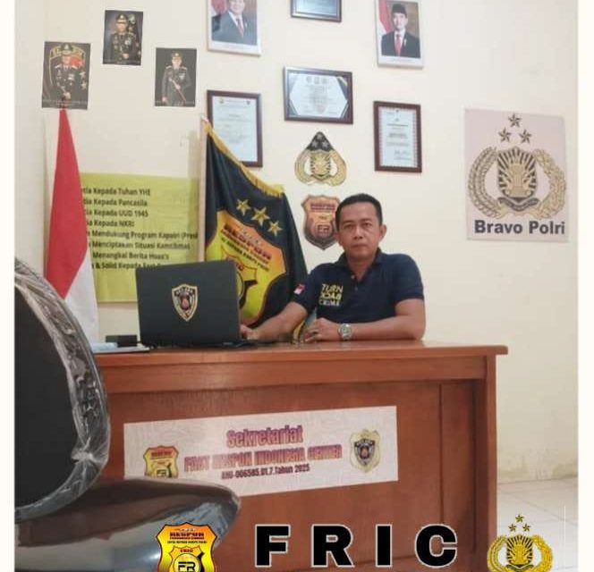 Fast Respon Indonesia Center Ajak Masyarakat Jauhi Narkoba, Desak Penegakan Hukum Tanpa Toleransi