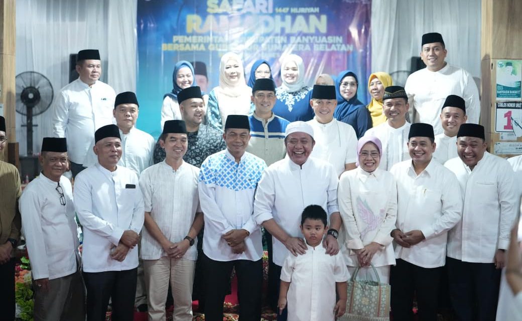 Perkuat Sinergi dan Silaturahmi, Kasdam II/Sriwijaya Hadiri Safari Ramadan 1447 H di Banyuasin