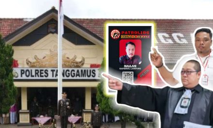 Kecam Intimidasi Wartawan di Tanggamus, Pimpinan Patroli 86 Minta Kapolri Tindak Tegas