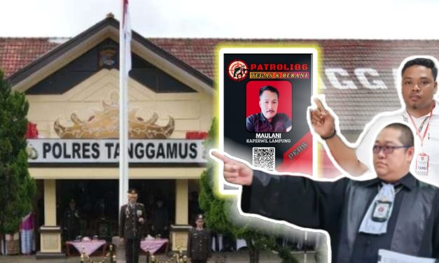 Kecam Intimidasi Wartawan di Tanggamus, Pimpinan Patroli 86 Minta Kapolri Tindak Tegas