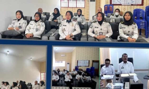 Lapas Perempuan Kelas IIB Jambi Ikuti Zoom Sosialisasi dan Rangkaian Kegiatan Hari Bhakti Pemasyarakatan ke-62