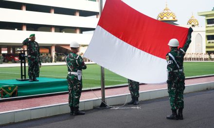 Melalui Upacara Bendera, Kodam II/Sriwijaya Tegaskan Konsistensi Disiplin Dan Nasionalisme