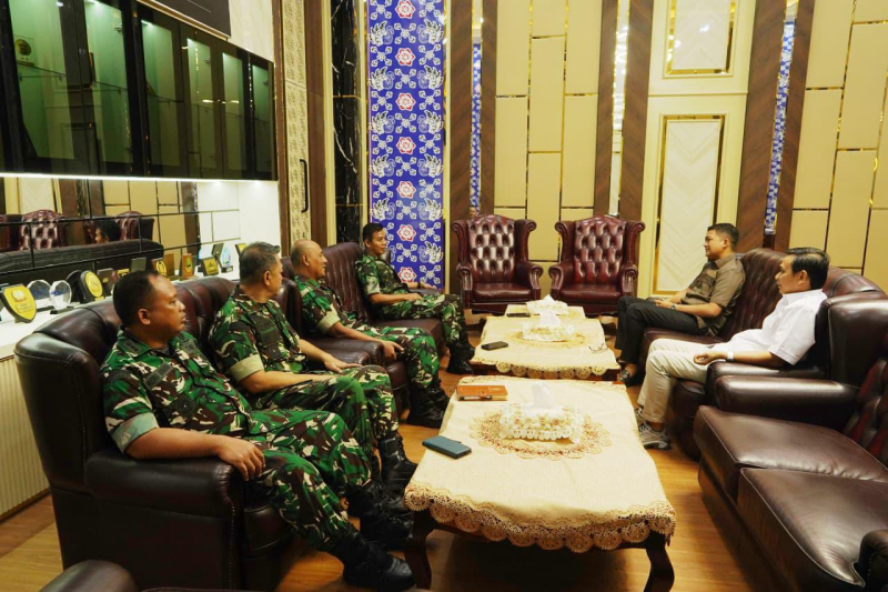 Ketua DPRD Provinsi Jambi, M. Hafiz Fattah Sambut Hangat Silaturahmi Kolonel Inf Nyamin, Perkuat Sinergi Untuk Jambi