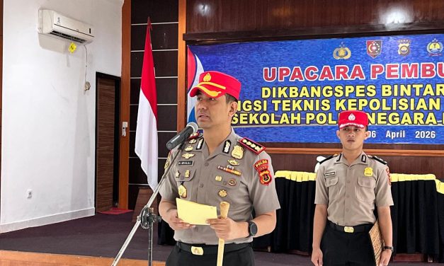 SPN Polda Jambi Buka Dikbangspes Bintara Dasar Fungsi Teknis Gelombang II Tahun 2026